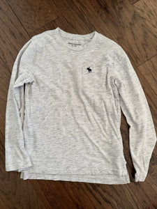 7/8 Grey L/S Shirt | Abercrombie