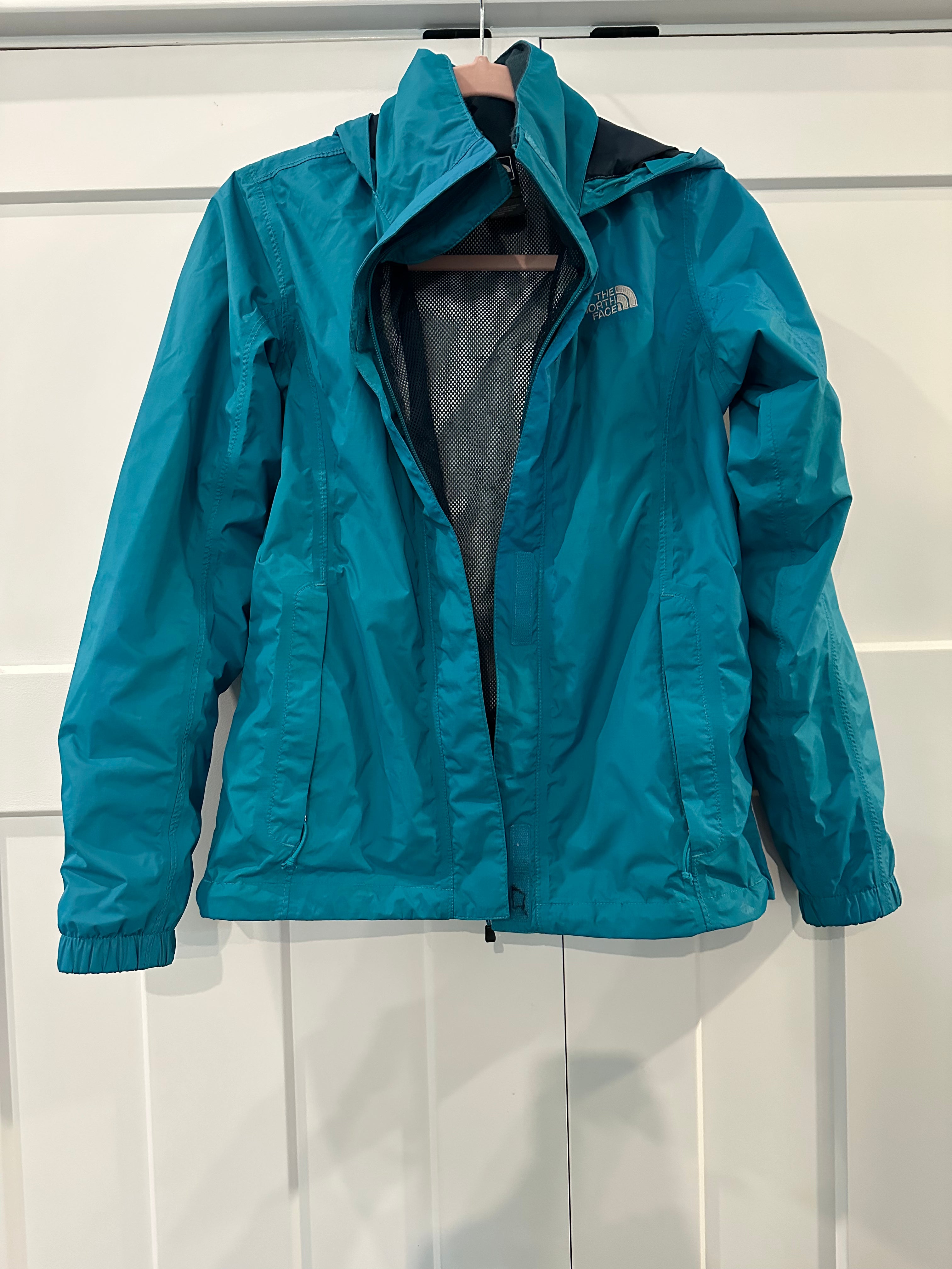 Turquoise Rain Coat | The North Face