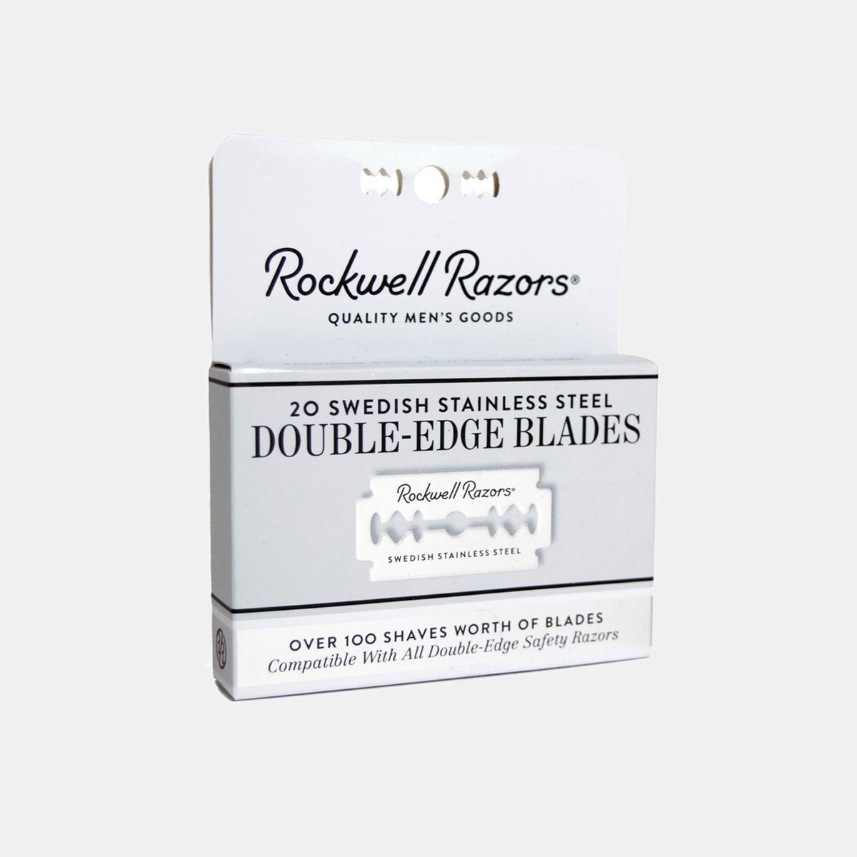 Double Edge Razor Blades-20 pack | Rockwell Razors