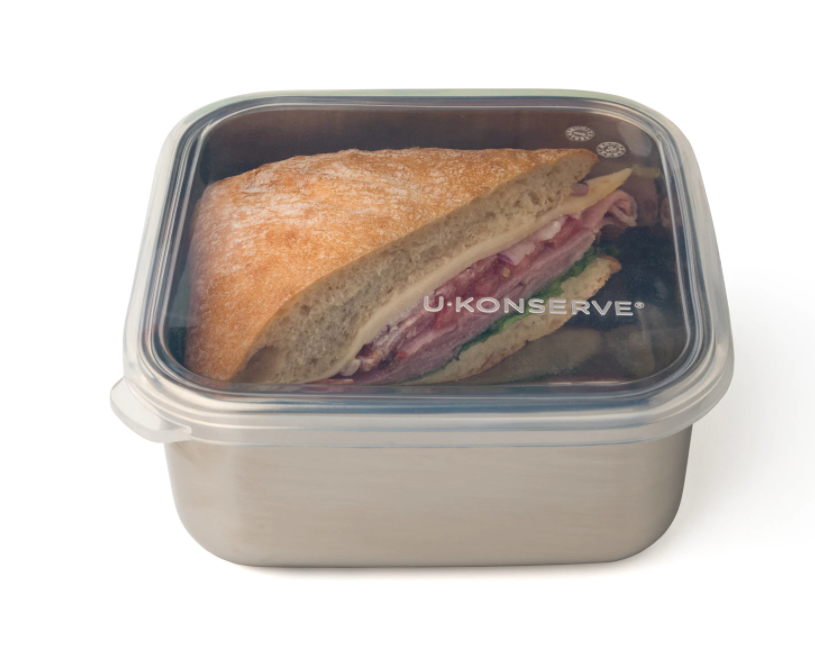 To-Go Container with Silicone Lid | U Konserve