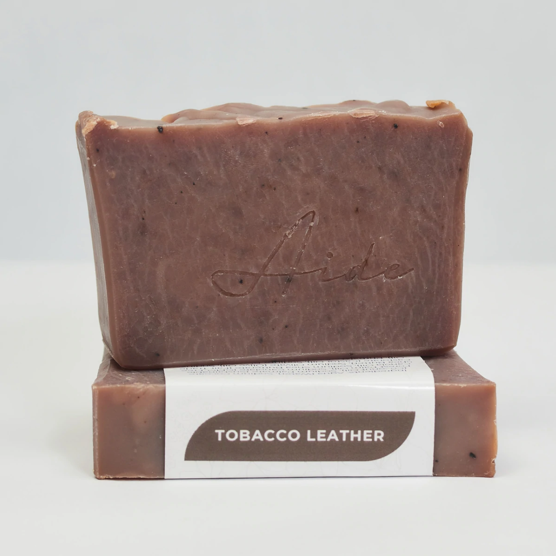 Tobacco Leather Soap Bar | Aide Bodycare