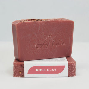 Rose Clay Soap Bar | Aide Bodycare