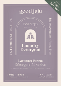 Laundry Detergent Eco-Strips | Good Juju