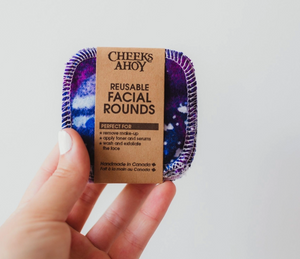 Reusable Facial Rounds-12 pack | Cheeks Ahoy
