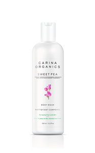 Sweet Pea Moisturizing Body Wash | Carina Organics