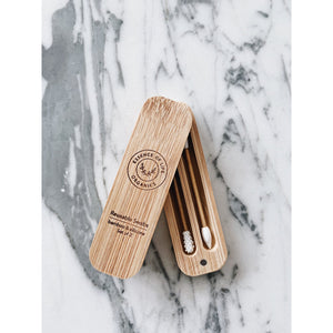 Reusable Bamboo and Silicone Swabs | Essence of Life Organics